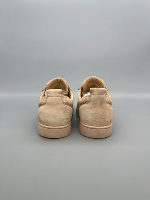 Christian Louboutin Louis Junior Spikes Sneaker Beige | 40