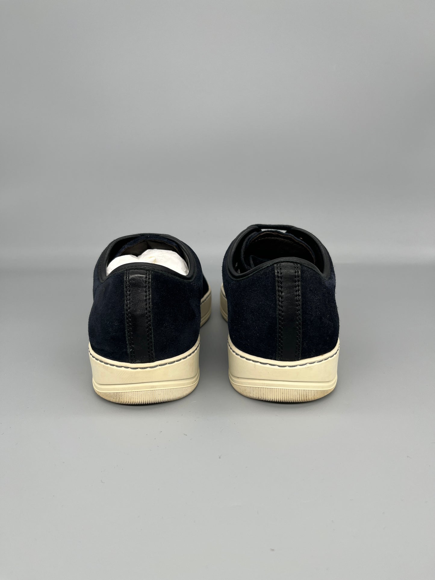 Lanvin Dbb1 Patent Cap Toe Sneaker Navy | 41