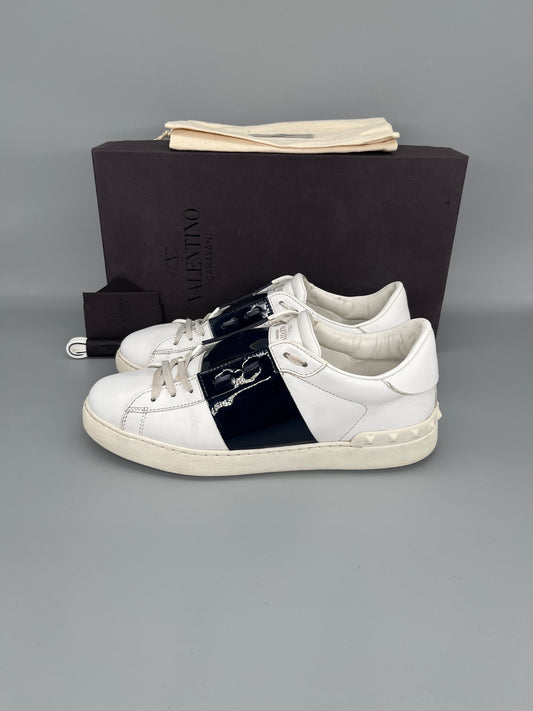 Valentino Open Sneaker Patent Black | 41