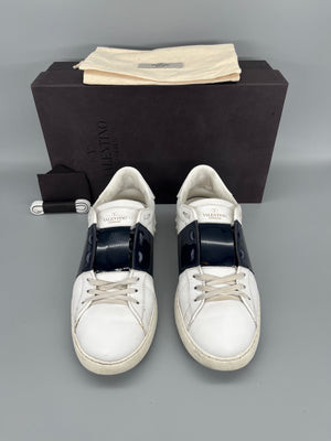 Valentino Open Sneaker Patent Black | 41