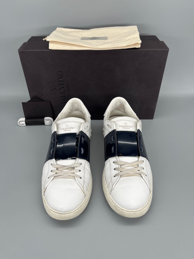 Valentino Open Sneaker Patent Black | 41