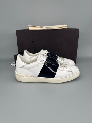 Valentino Open Sneaker Patent Black | 41