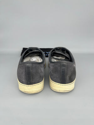 Lanvin Dbb1 Patent Cap Toe Sneaker Grey | 45
