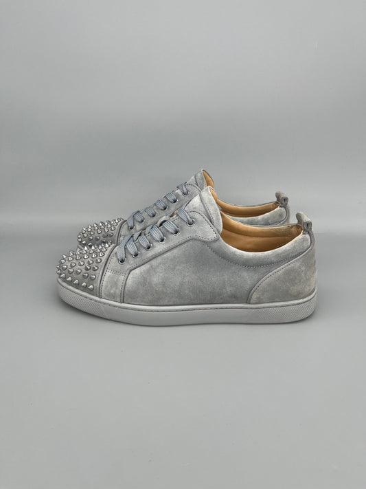 Christian Louboutin Louis Junior Spikes Sneaker Grey | 43.5