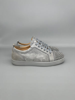 Christian Louboutin Louis Junior Spikes Sneaker Grey | 43.5