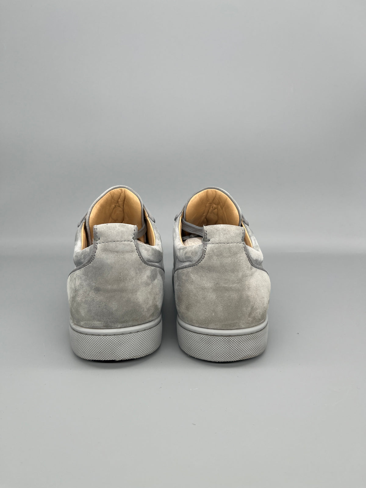 Christian Louboutin Louis Junior Spikes Sneaker Grey | 43.5
