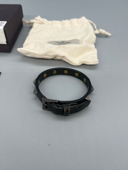 Valentino Rockstud Bracelet Green