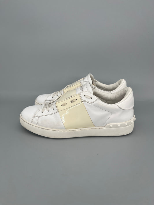 Valentino Open Sneaker Patent beige | 41.5
