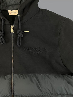 Moncler Down Panel Cardigan Jacket