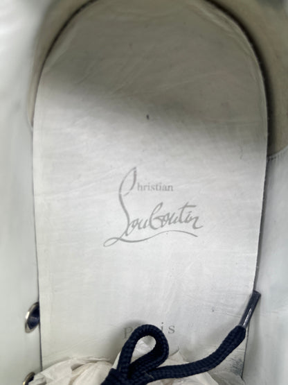 Christian Louboutin Louis Junior Glitter Sneaker insole photo – Guaranteed authentic from The Grand Archive.