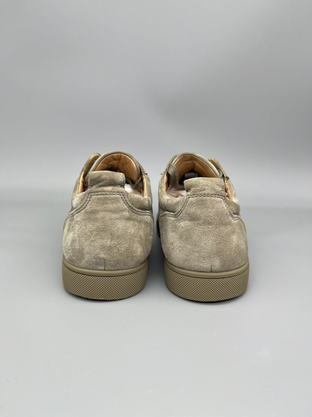 Christian Louboutin Louis Junior olive/khaki sneakers – Fast delivery, guaranteed authentic.