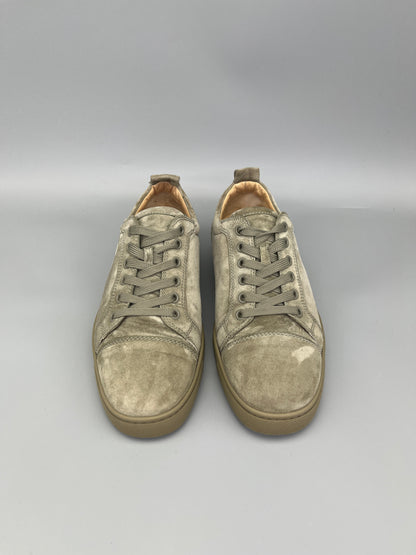 Christian Louboutin Louis Junior olive/khaki sneakers – Fast delivery, guaranteed authentic.
