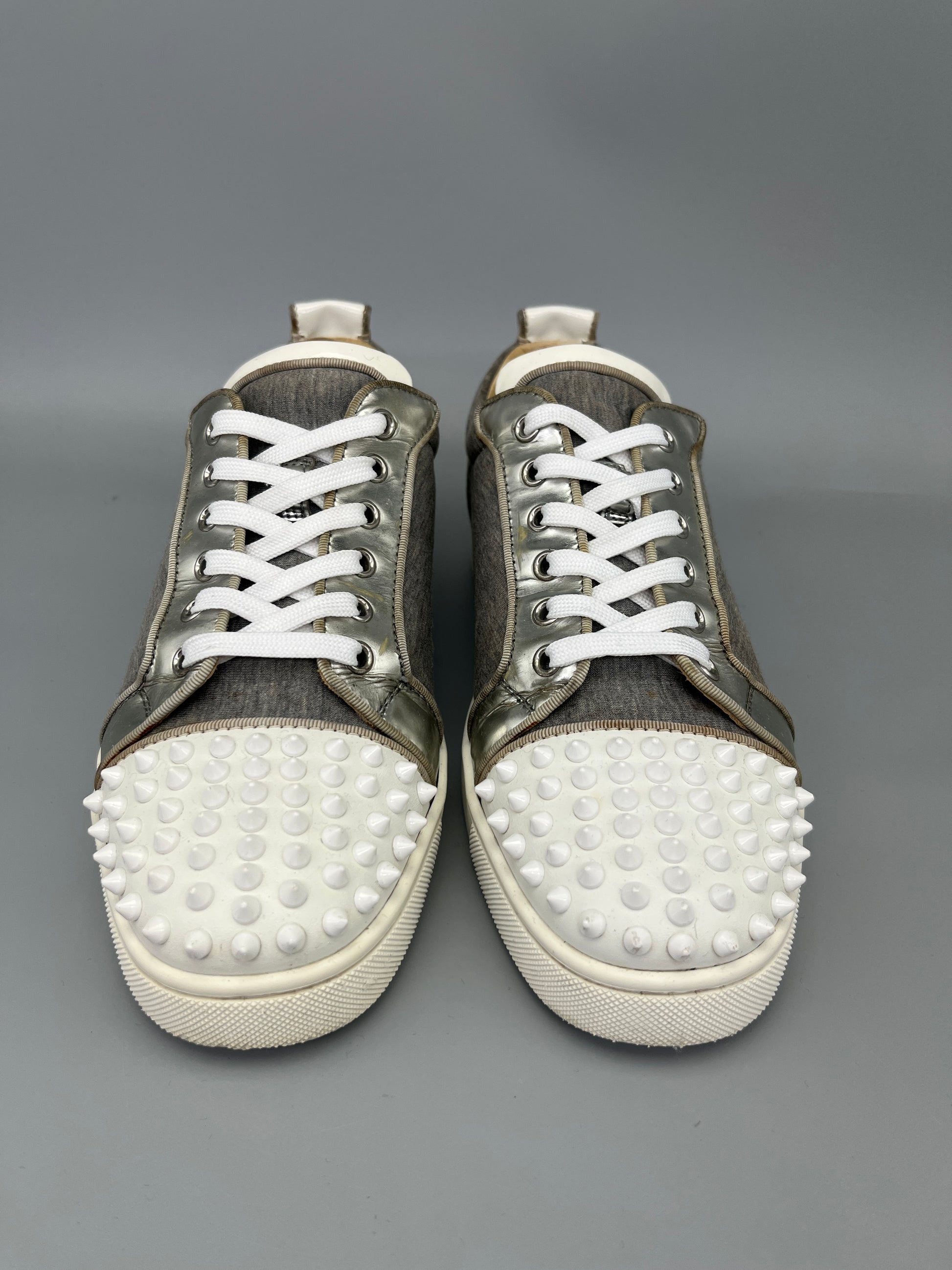 Shop Christian Louboutin Louis Junior Spikes Sneaker Online | Smooth & Easy Shopping – The Grand Archive