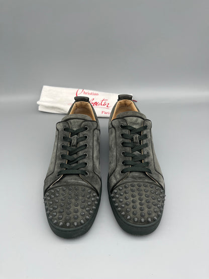 Christian Louboutin Louis Junior Spikes Sneaker Grey | 45
