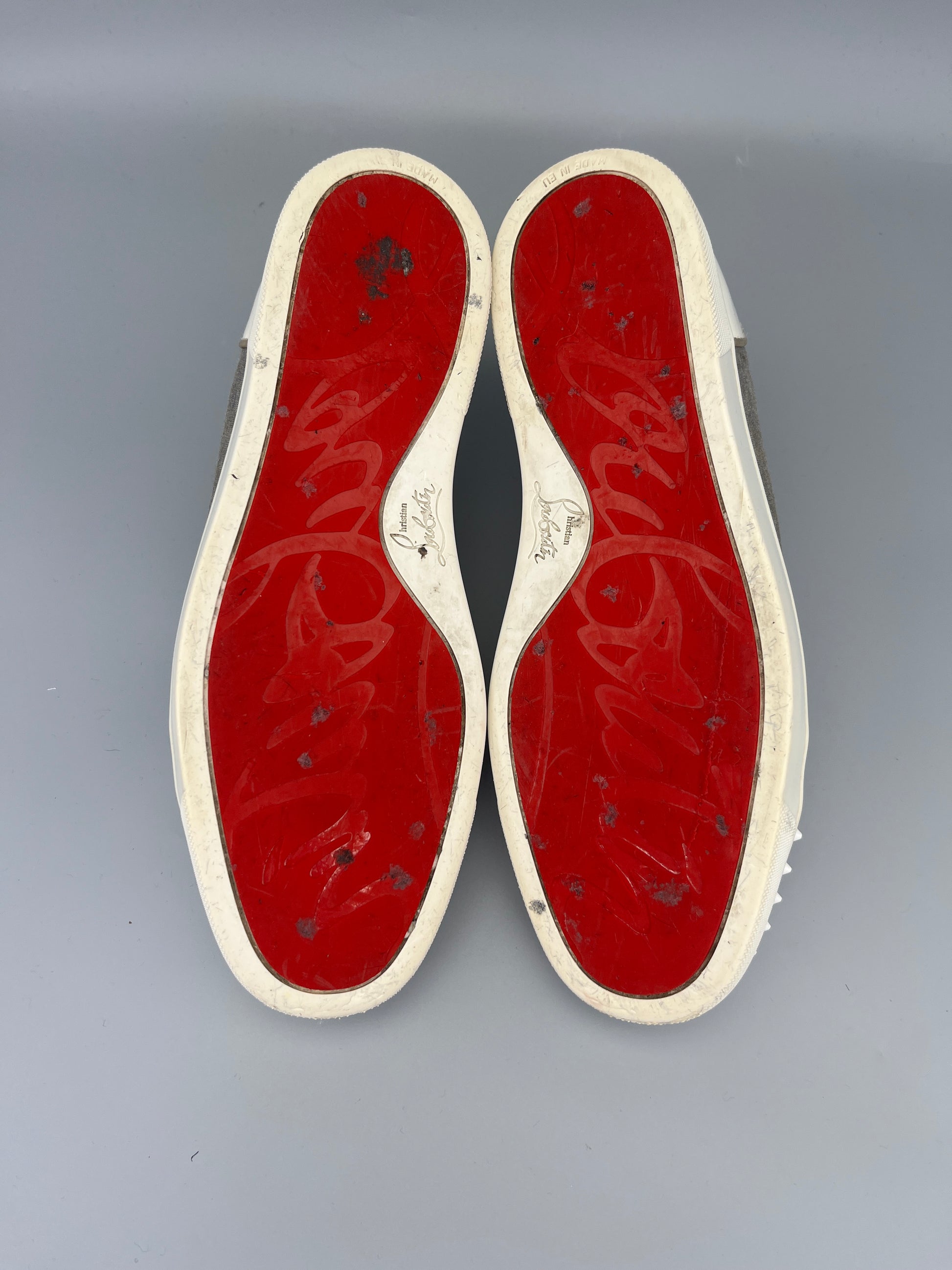 Shop Christian Louboutin Louis Junior Spikes Sneaker Online | Smooth & Easy Shopping – The Grand Archive