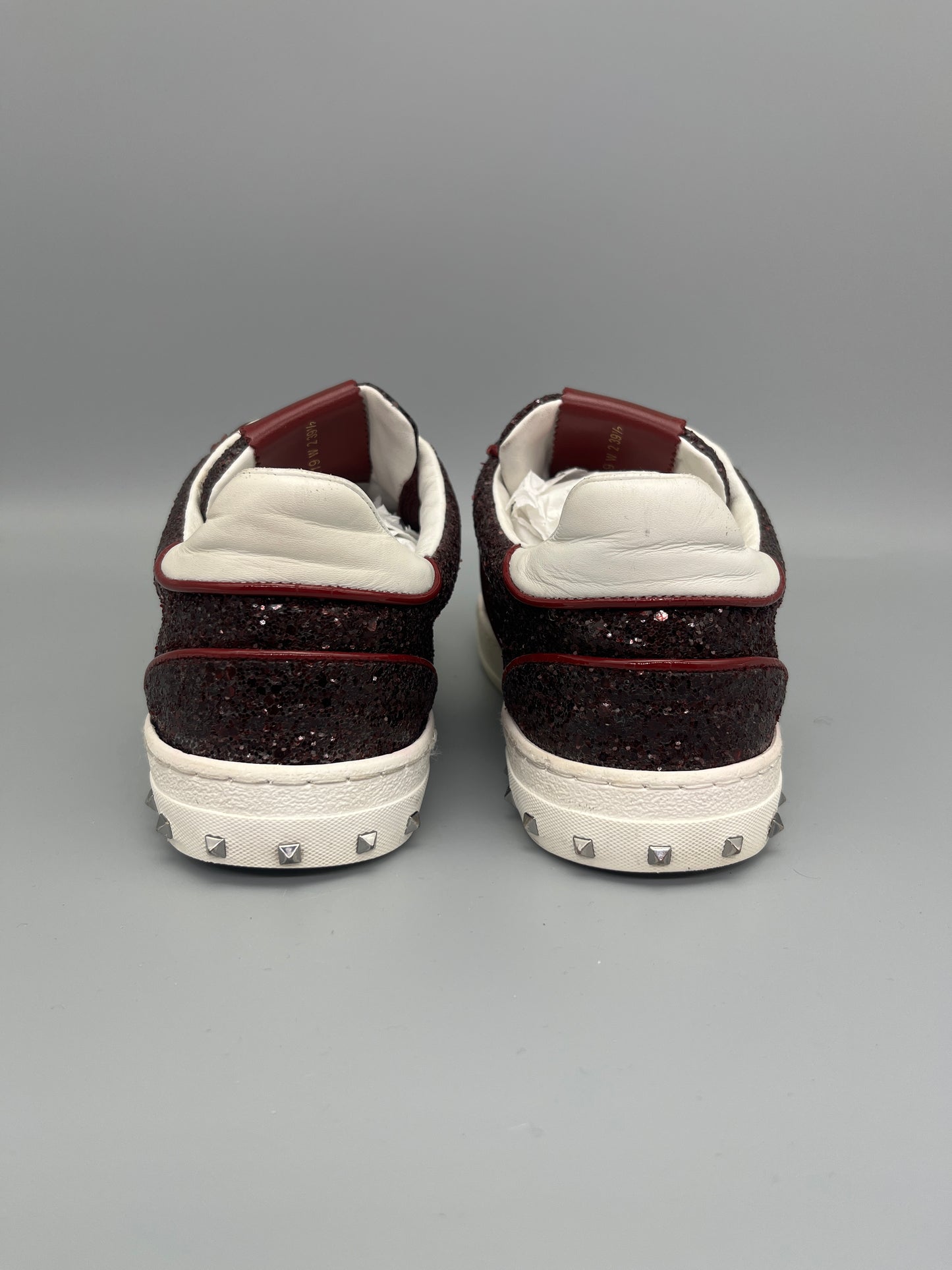 Valentino Flycrew Sneaker Red Glitter | 39.5