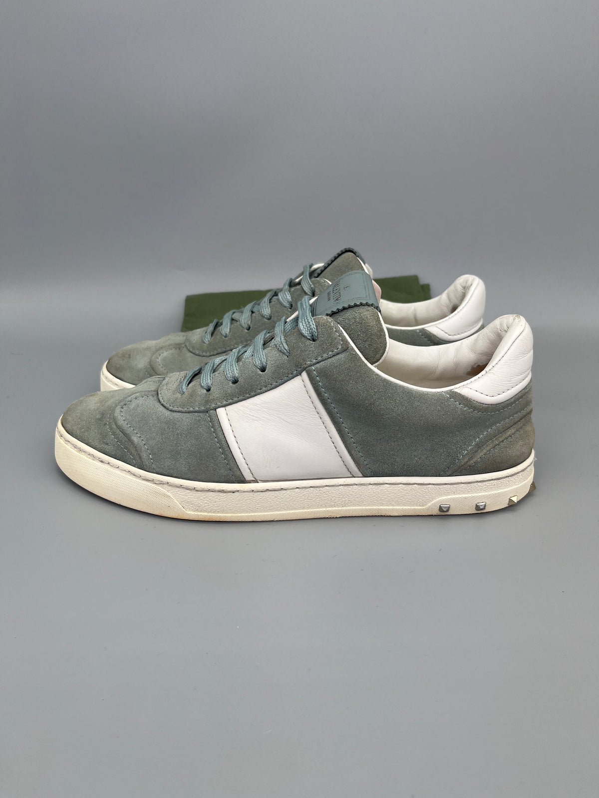 Valentino Flycrew sneaker in turquoise