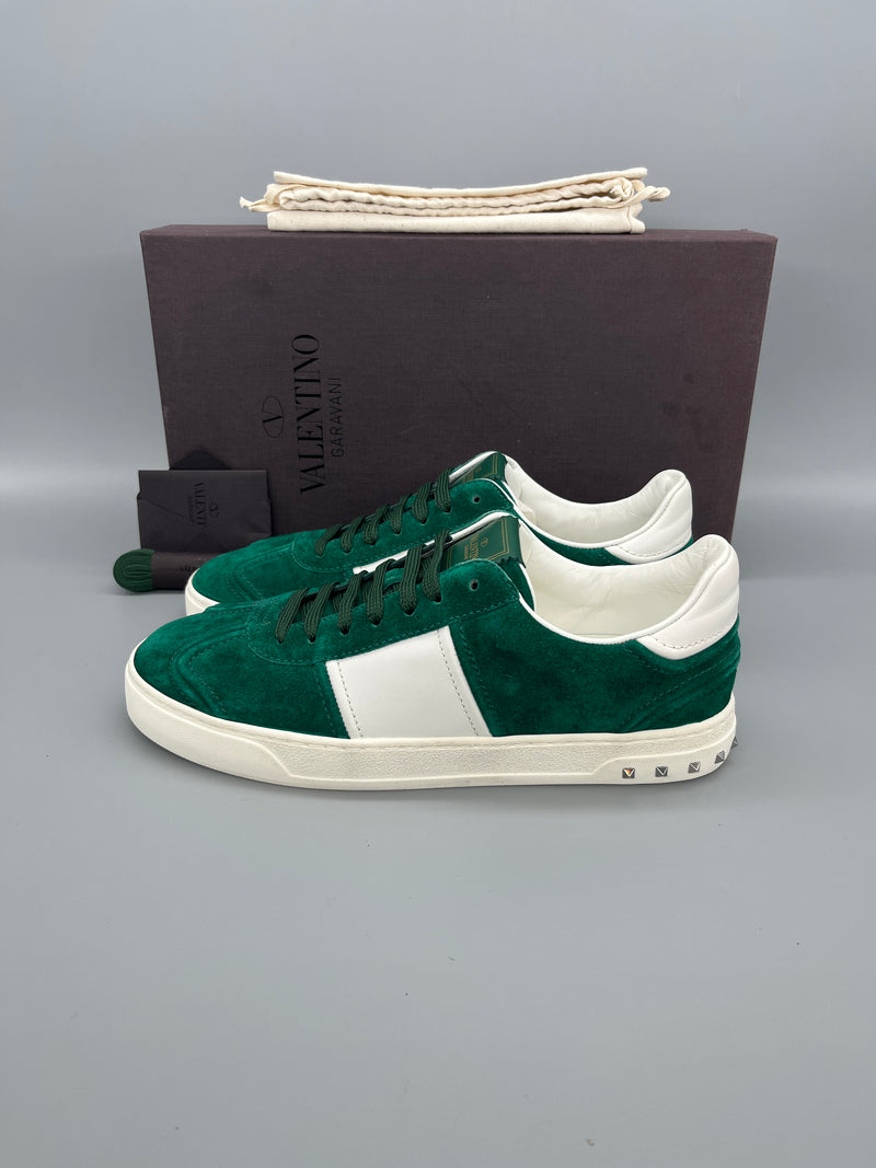 Valentino Flycrew leather and suede sneaker brand new for men