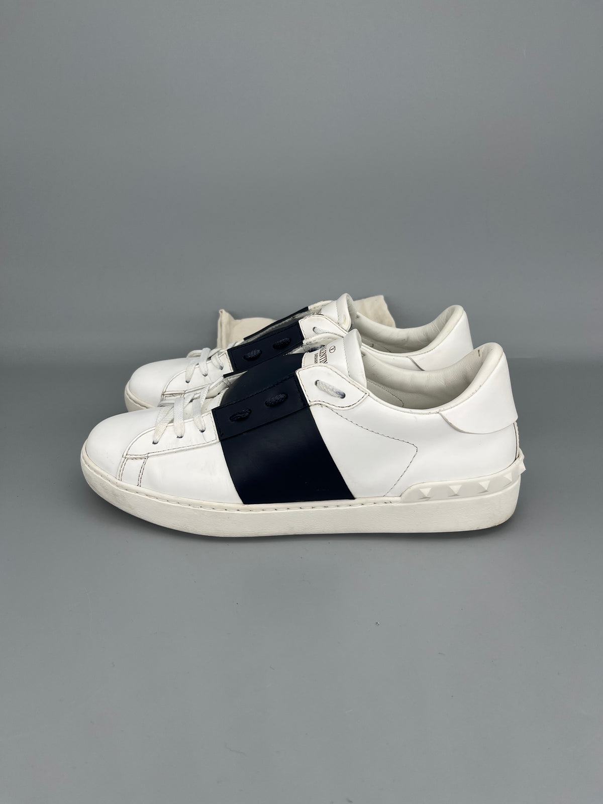 Valentino Open Sneaker Navy luxury sneakers for men