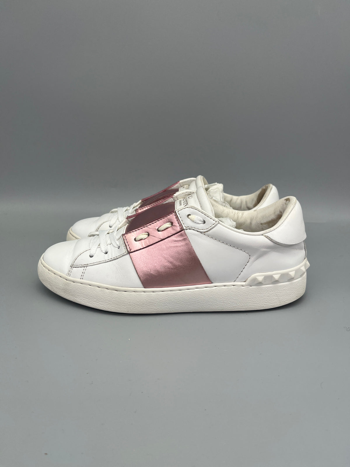 Valentino Open Sneaker Metallic Pink | 37